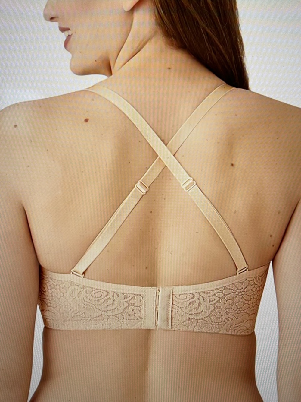 NWT Wacoal Strapless Lace Underwire Bra #854205 - Picture 3 of 14
